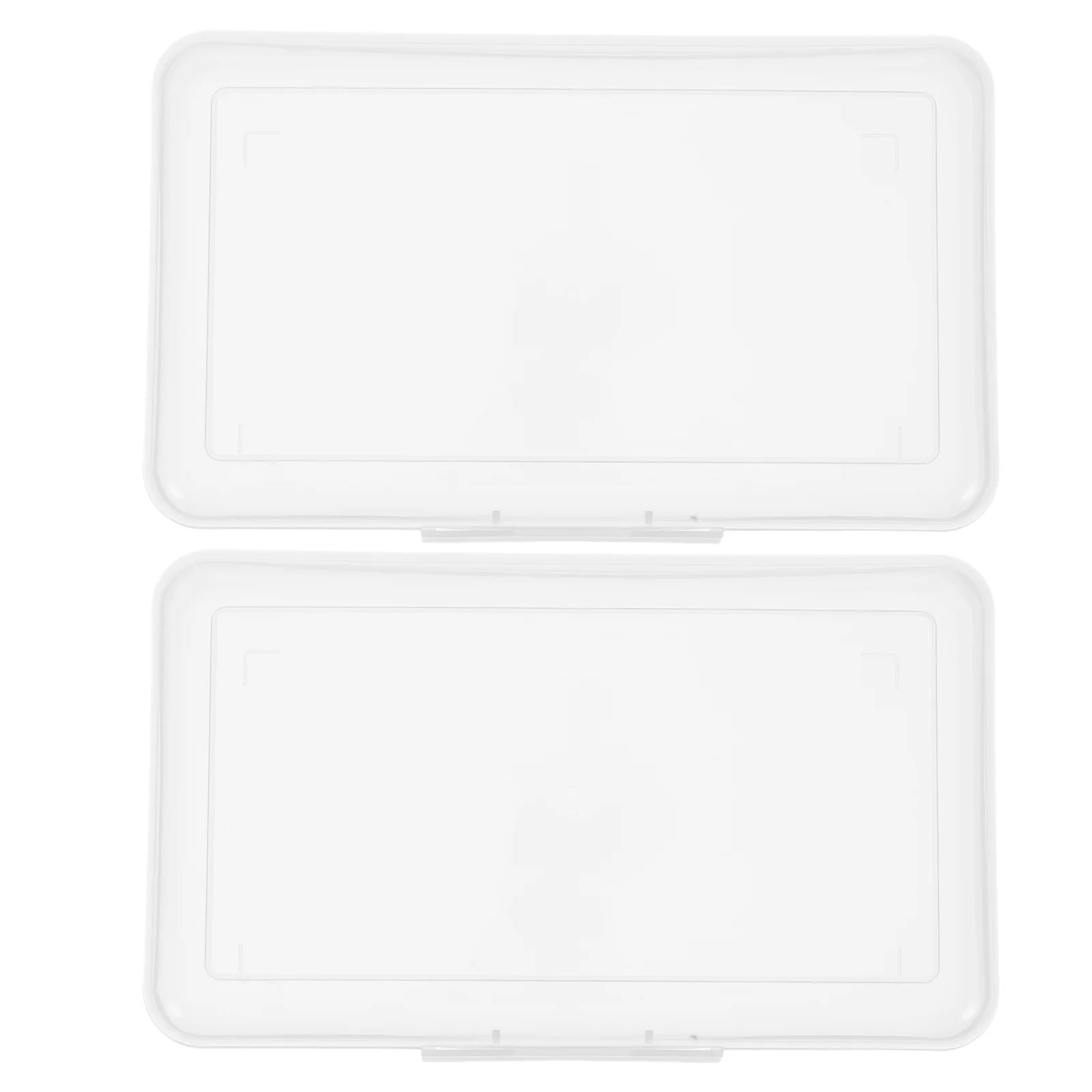 2Pcs Transparent Pencil Case Plastic Student Stationery Container with Lid Large Capacity Art Pencil Organizer Portable School
2Pcs Transparent Pencil Case Plastic Student Stationery Container with Lid Large Capacity Art Pencil Organizer Portable School