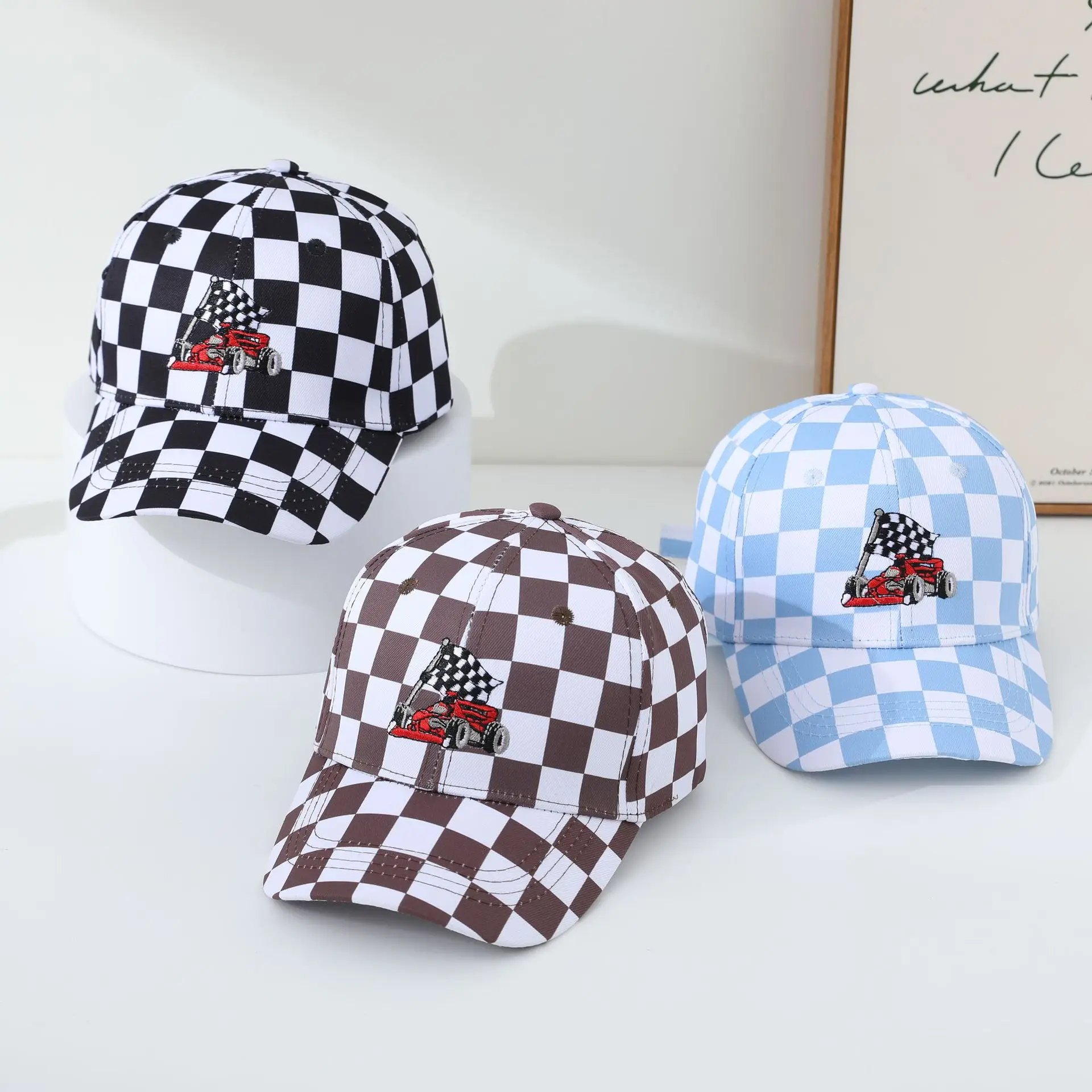 School Boy Baseball Hats Embroidered Cartoon Race Car Children Outdoor Summer Kids Caps for 2-8Years Baby Sports Hats Cotton
School Boy Baseball Hats Embroidered Cartoon Race Car Children Outdoor Summer Kids Caps for 2-8Years Baby Sports Hats Cotton