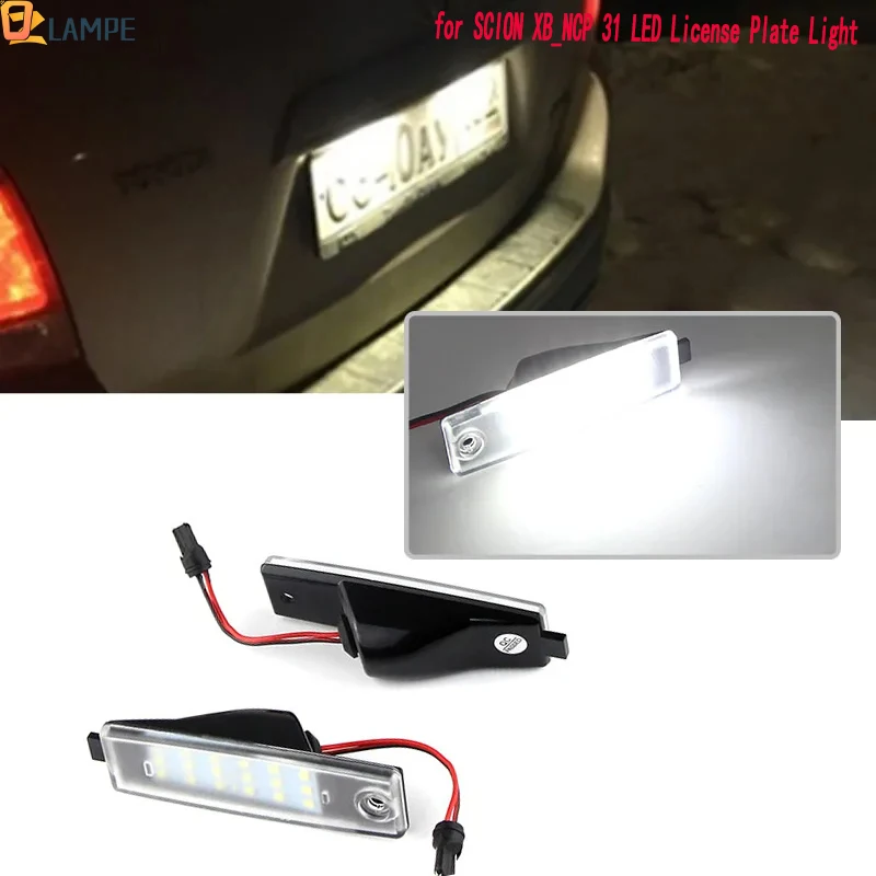 2PCS Super White LED Number License Plate Light for Scion XB-NCP31 2003~2006 Error Free High Standard Waterproof
2PCS Super White LED Number License Plate Light for Scion XB-NCP31 2003~2006 Error Free High Standard Waterproof