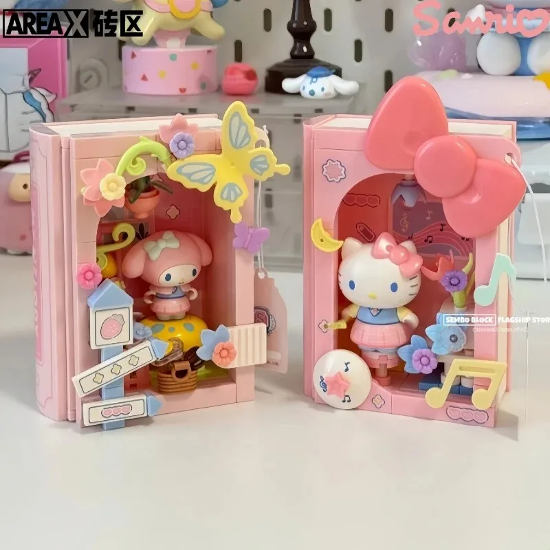 AREA-X Sanrio Family Hello Kitty School Diary Assembled Building Blocks Kuromi BlocK Book Toy Model Ornament Holiday Gift
AREA-X Sanrio Family Hello Kitty School Diary Assembled Building Blocks Kuromi BlocK Book Toy Model Ornament Holiday Gift