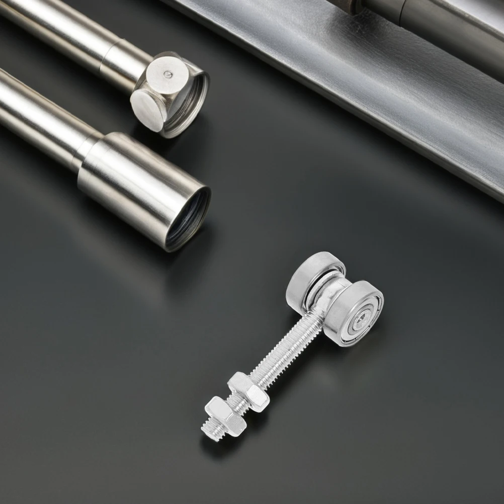 2pcs Sliding Door Rollers Double Bearing Hanging Wheel for Barn Doors Furniture Hardware Smooth Operation High Capacity
2pcs Sliding Door Rollers Double Bearing Hanging Wheel for Barn Doors Furniture Hardware Smooth Operation High Capacity