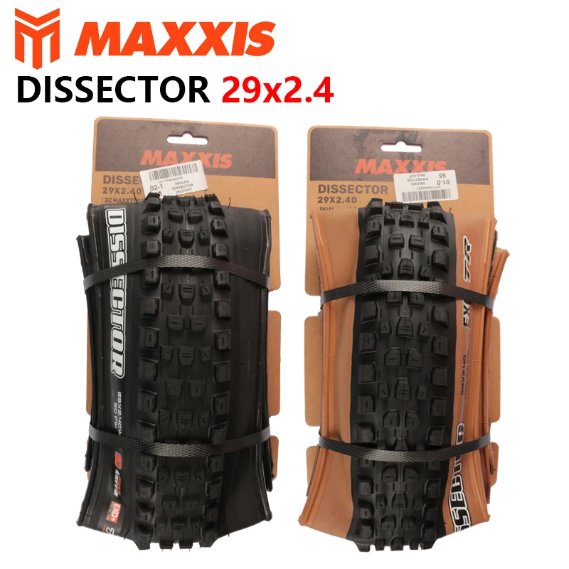 MAXXIS DISSECTOR 29x2.4 WT 3C EXO+ TR DD Black/Coffee Color Tubeless Tire MaxxGrip MaxxTerra Used For Off-Road Vehicles MTB
MAXXIS DISSECTOR 29x2.4 WT 3C EXO+ TR DD Black/Coffee Color Tubeless Tire MaxxGrip MaxxTerra Used For Off-Road Vehicles MTB