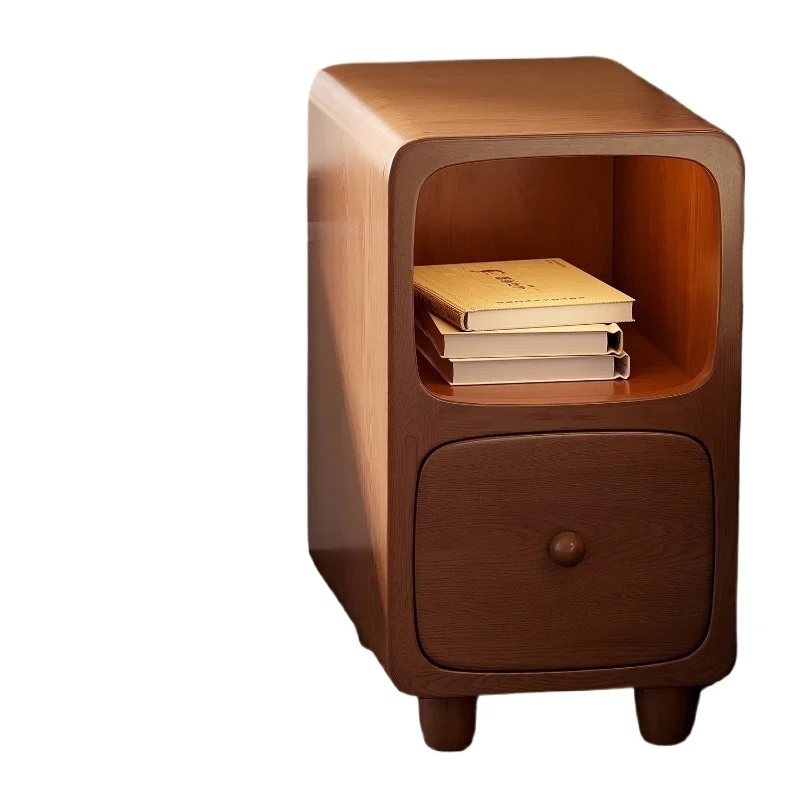 Solid Wood Minimalist Nightstand with Ultra-Slim Narrow Design for Spaces,Compact Storage Organizer for Rental Apartment Bedroom
Solid Wood Minimalist Nightstand with Ultra-Slim Narrow Design for Spaces,Compact Storage Organizer for Rental Apartment Bedroom