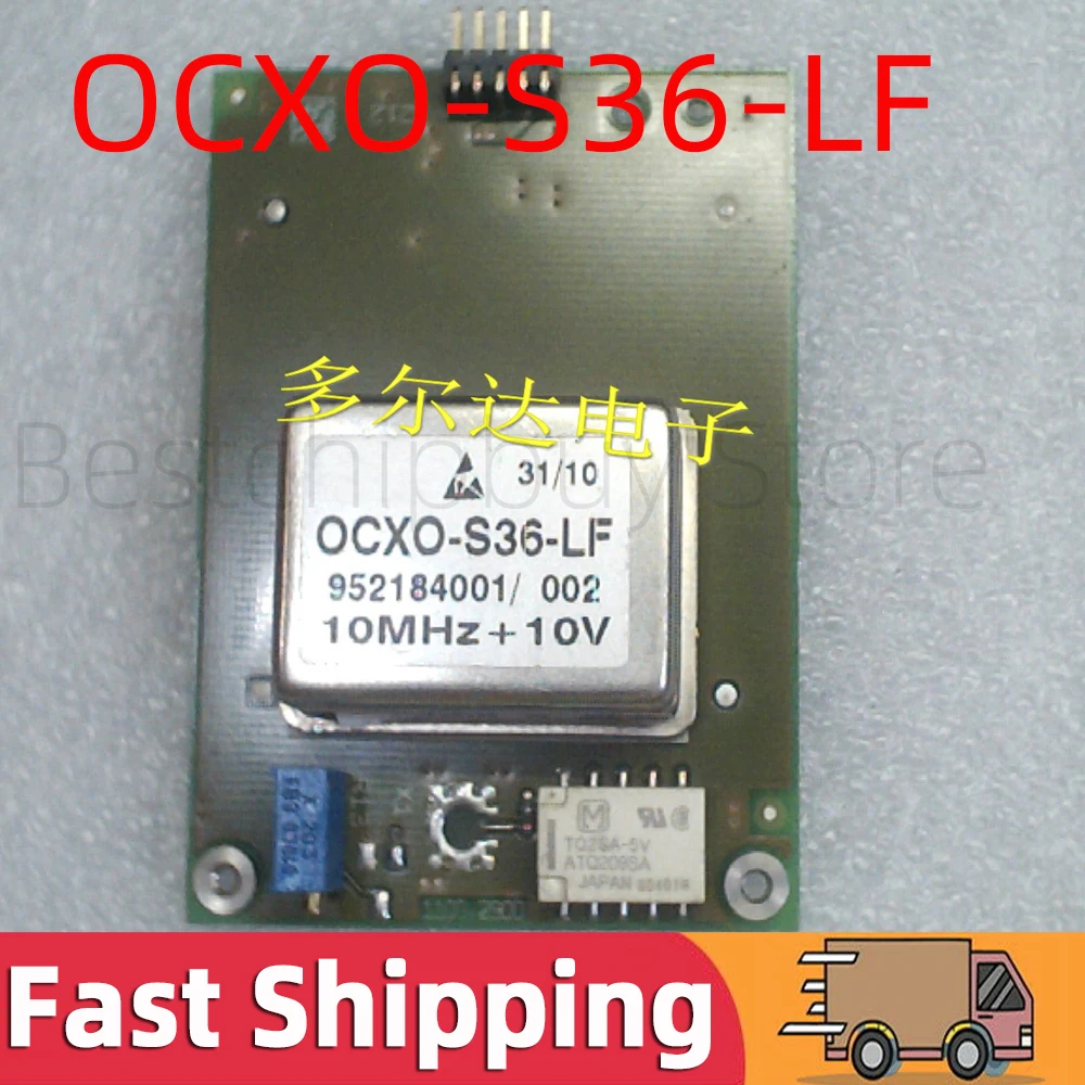 1pcs OCXO-S36-LF 10MHZ 10.000Mhz Oven Controlled Crystal Oscillator OCXO CMU-B11 Frequency meter reference board used
1pcs OCXO-S36-LF 10MHZ 10.000Mhz Oven Controlled Crystal Oscillator OCXO CMU-B11 Frequency meter reference board used