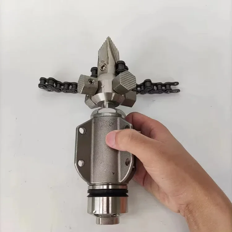 Sewer Jet Rotary Chain Root Cutter 4000 psi High Pressure Chain Blade Scraper 3/8
Sewer Jet Rotary Chain Root Cutter 4000 psi High Pressure Chain Blade Scraper 3/8
