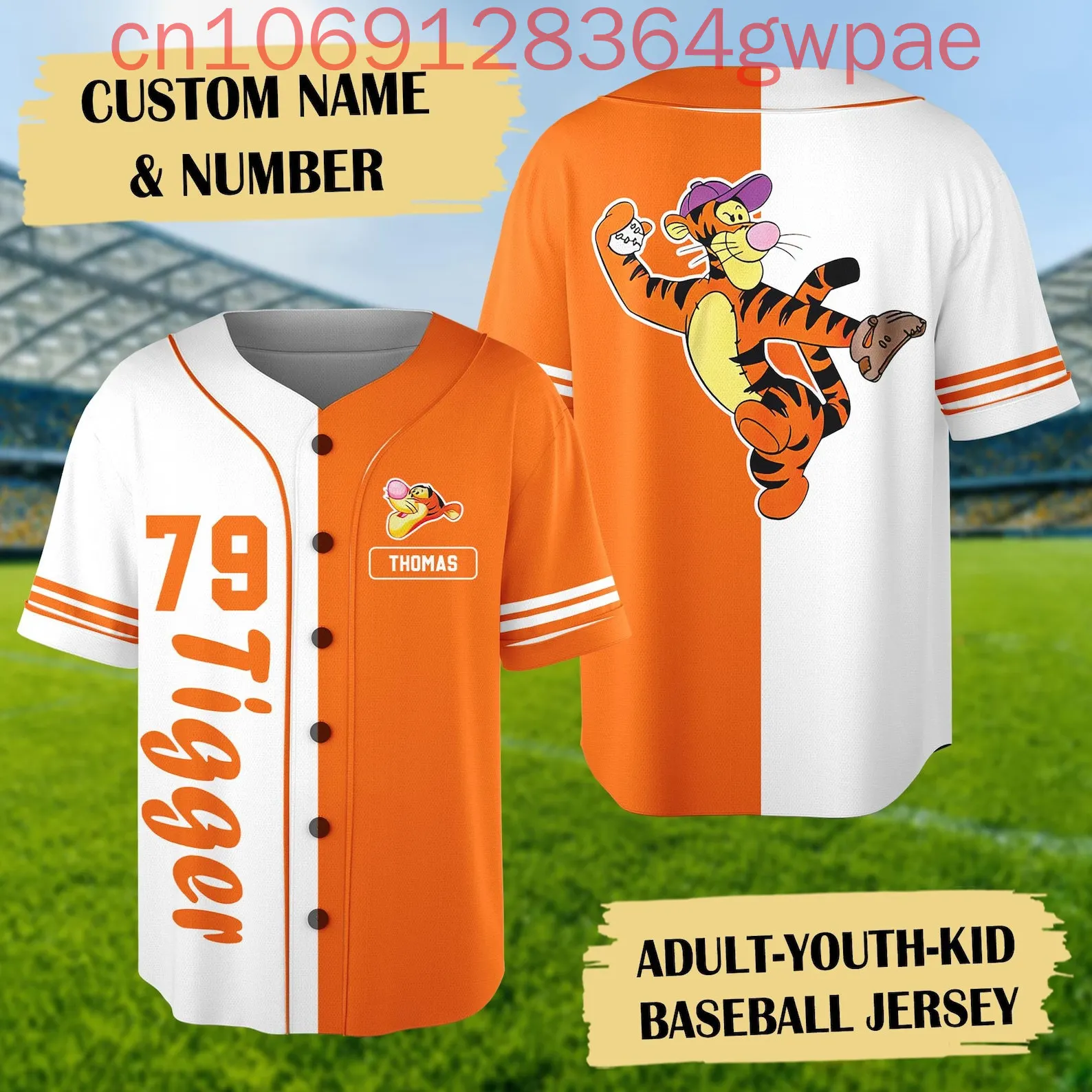 Бейсбольные майки Disney Winnie the Pooh Tigger, мужская и женская рубашка, летняя повседневная детская бейсбольная рубашка с короткими рукавами
Бейсбольные майки Disney Winnie the Pooh Tigger, мужская и женская рубашка, летняя повседневная детская бейсбольная рубашка с короткими рукавами