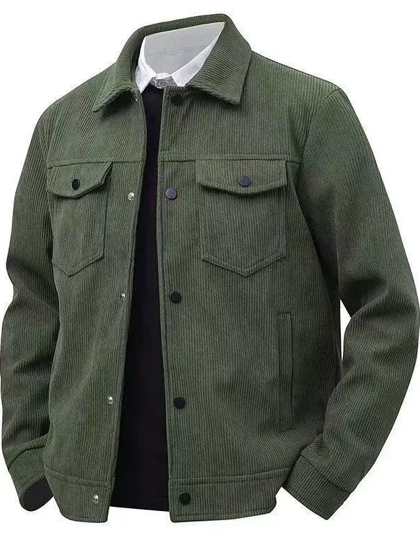 Ретро вельветовый джет на подкладке, мужской осенне-зимний американский Sle Multi ket, рабочая одежда с воротником, молодежный модный свободный крой
Ретро вельветовый джет на подкладке, мужской осенне-зимний американский Sle Multi ket, рабочая одежда с воротником, молодежный модный свободный крой