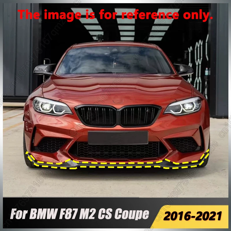 NEW Style Splitter For BMW F87 M2 CS Coupe 2016-2021 Car Front Bumper Lip Spoiler Splitter Diffuser Lip Canards Body Kits Tuning
NEW Style Splitter For BMW F87 M2 CS Coupe 2016-2021 Car Front Bumper Lip Spoiler Splitter Diffuser Lip Canards Body Kits Tuning