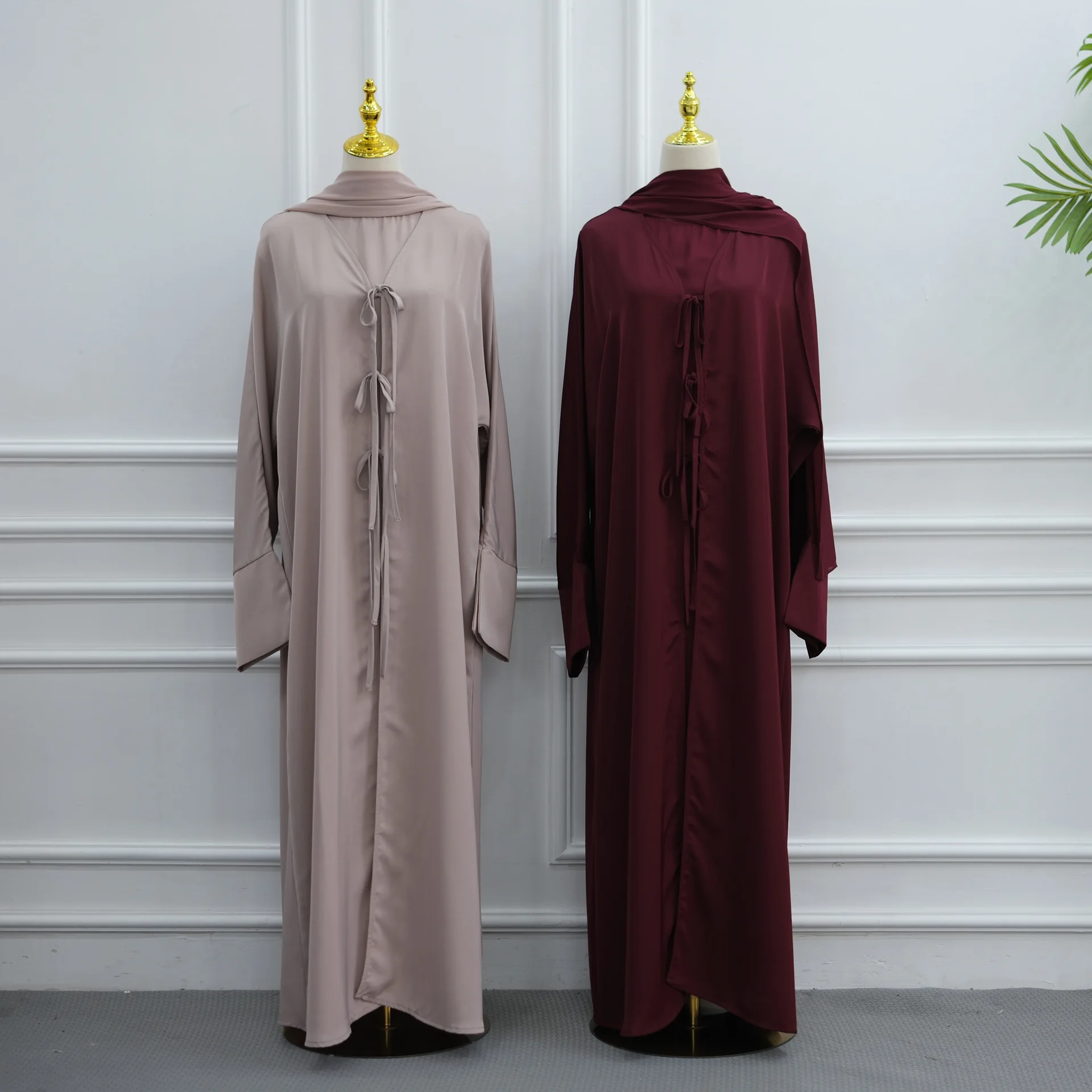 3PCS Nida Modest Dress Abaya Matching Hijab Set Muslim Women Outfits Islam Clothing Kaftan Kimono Cardigan Kebaya Jalabiya Robe
3PCS Nida Modest Dress Abaya Matching Hijab Set Muslim Women Outfits Islam Clothing Kaftan Kimono Cardigan Kebaya Jalabiya Robe
