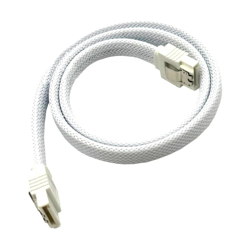 50 см SATA 3.0 III SATA3 7-контактные кабели для передачи данных, 6 Гбит/с, кабель SSD, шнур жесткого диска HDD с нейлоновой оболочкой, чистый белый цвет
50 см SATA 3.0 III SATA3 7-контактные кабели для передачи данных, 6 Гбит/с, кабель SSD, шнур жесткого диска HDD с нейлоновой оболочкой, чистый белый цвет