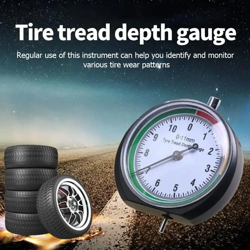Tire Tread Depth Gauge Car Tire Tread Meter Measurer High Accuracy 0-11mm Indicator With Storage Fleece Bag Auto Safety
Tire Tread Depth Gauge Car Tire Tread Meter Measurer High Accuracy 0-11mm Indicator With Storage Fleece Bag Auto Safety