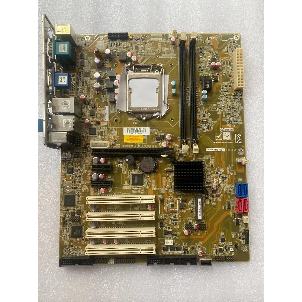 Промышленная материнская плата ду порт IMBA-H810-R10 REV 1.0 H81
Промышленная материнская плата ду порт IMBA-H810-R10 REV 1.0 H81