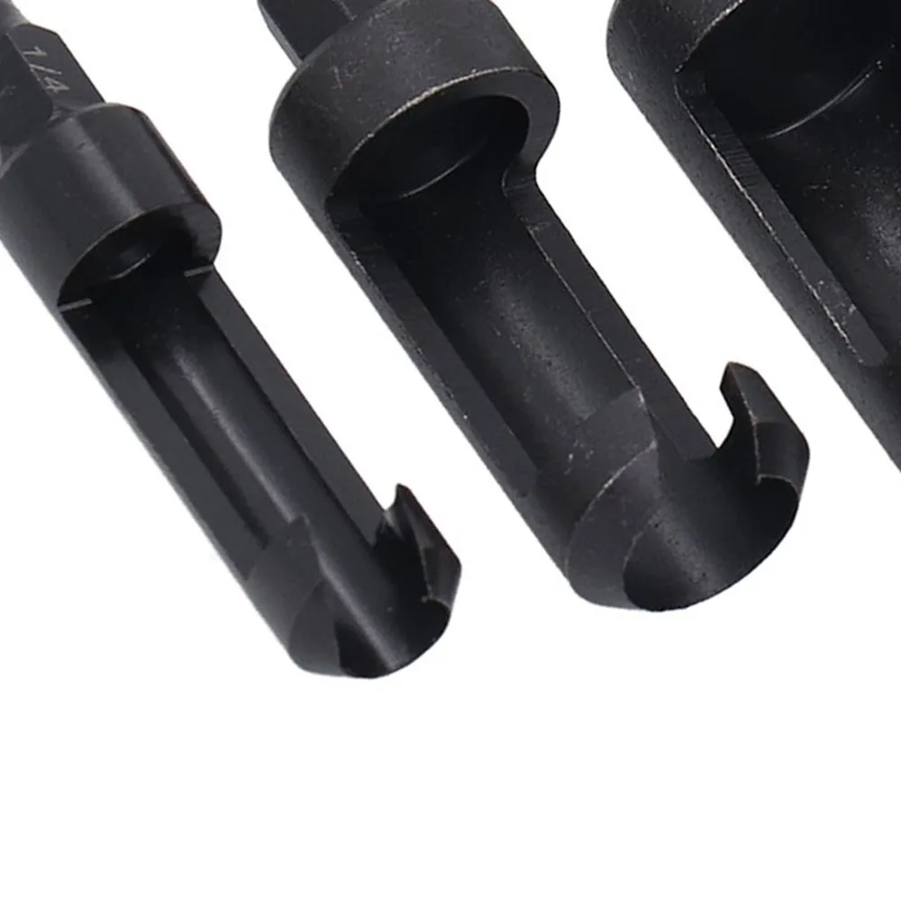 4PCS Carbon Steel Wood Plug Cutter 1/4in 3/8in 1/2in 5/8in Straight Design Plug Cutter Drill Bit Hex Shank Woodworking Cutter Se
4PCS Carbon Steel Wood Plug Cutter 1/4in 3/8in 1/2in 5/8in Straight Design Plug Cutter Drill Bit Hex Shank Woodworking Cutter Se