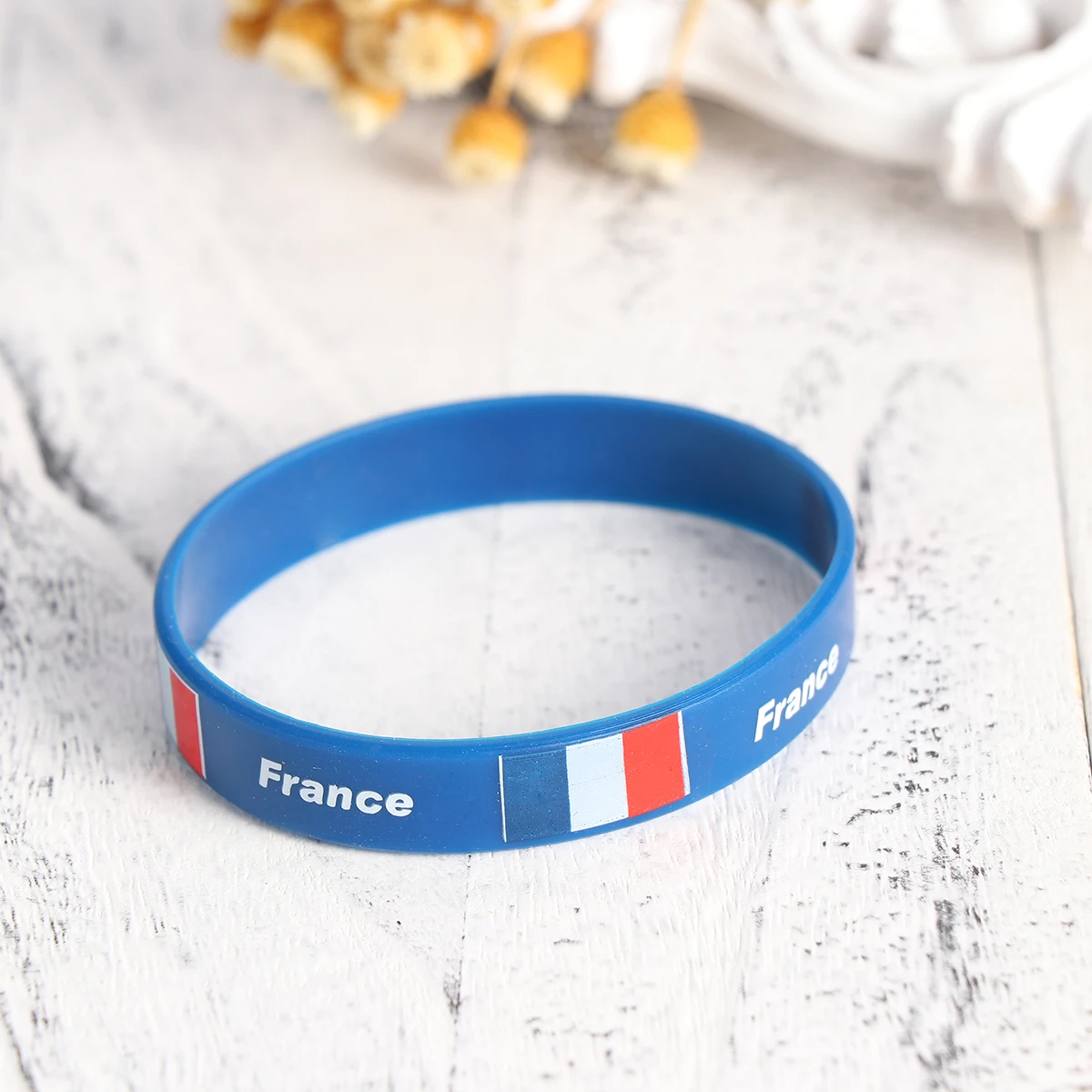 6 Pcs Silicone Country Wristband Soccer Fans Bracelet Cheer For Your Team Sports Accessories
6 Pcs Silicone Country Wristband Soccer Fans Bracelet Cheer For Your Team Sports Accessories