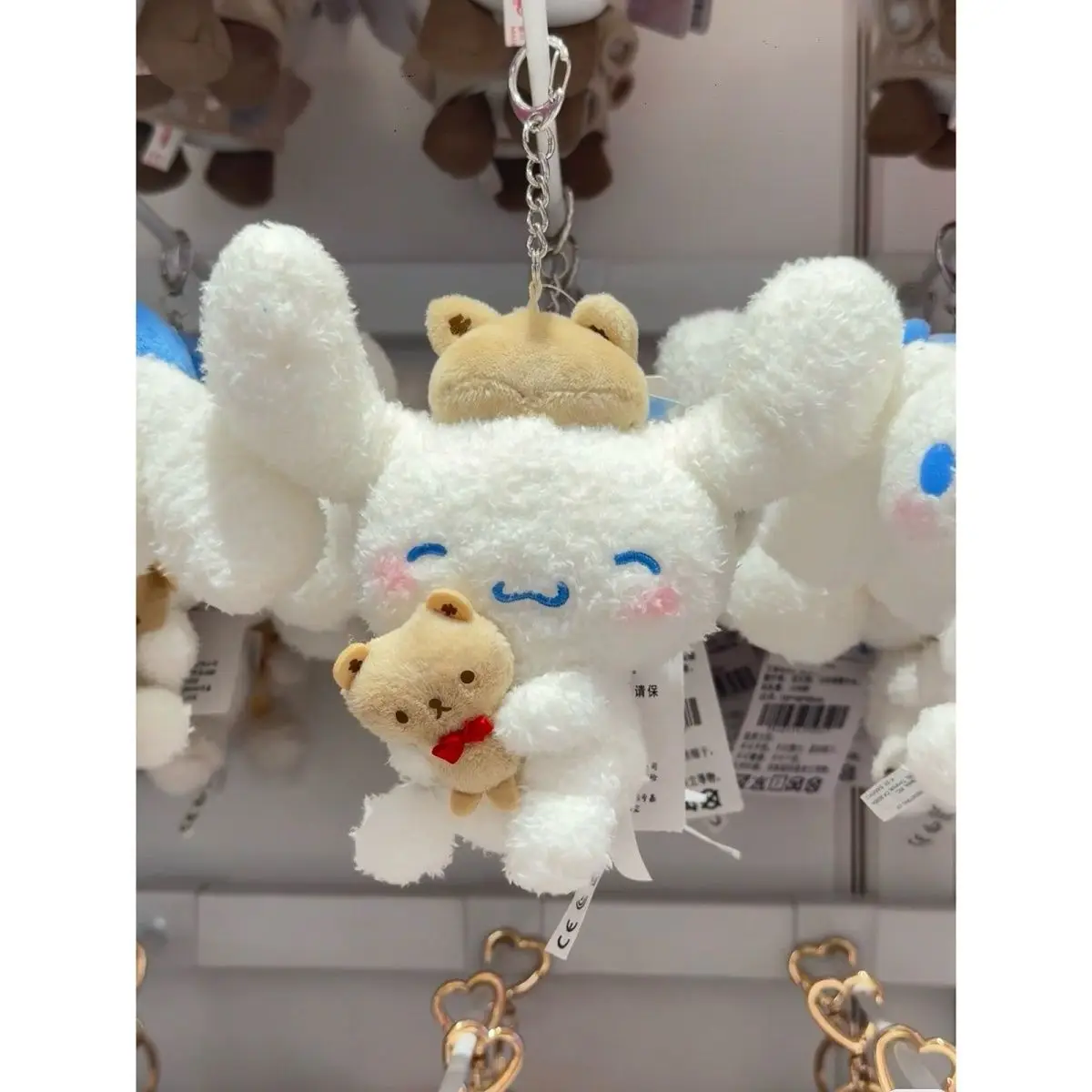 MINISO новый Sanrio милый обнимающий медведь серии кукла подвесные украшения мультфильм Cinnamoroll сумка с летающими ушками кулон отправить друзьям
MINISO новый Sanrio милый обнимающий медведь серии кукла подвесные украшения мультфильм Cinnamoroll сумка с летающими ушками кулон отправить друзьям