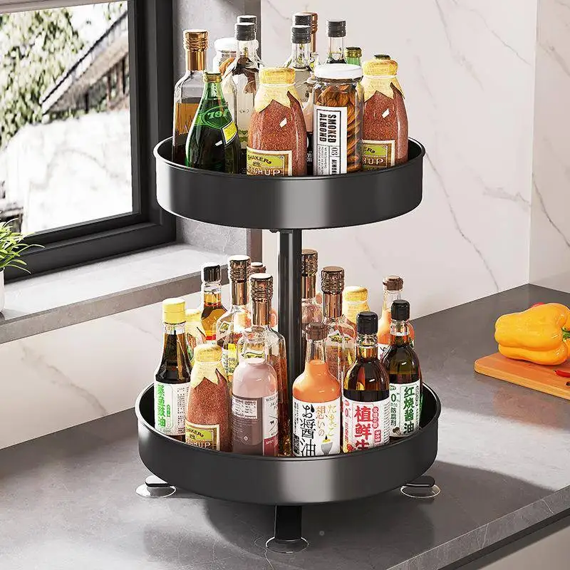 Kitchen Rotating Stand Rack 360 Degree Spice Storage Organizer Plastic Multi-Function Free-Standing Utensil Storage Shelf
Kitchen Rotating Stand Rack 360 Degree Spice Storage Organizer Plastic Multi-Function Free-Standing Utensil Storage Shelf