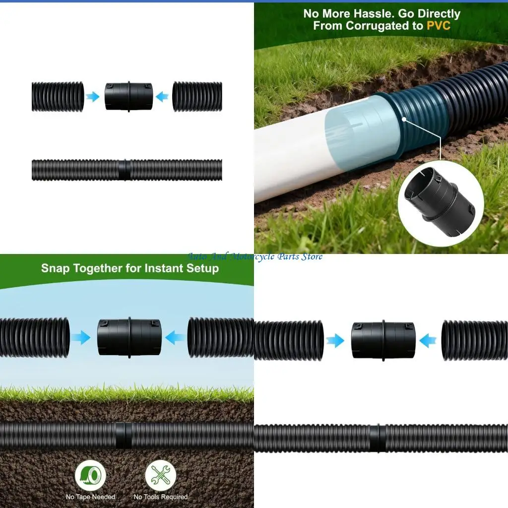 P9FD 4Inch Black PVC Pipe Connector Aquarium Tube Joint Plumbing Connection Adapter
P9FD 4Inch Black PVC Pipe Connector Aquarium Tube Joint Plumbing Connection Adapter