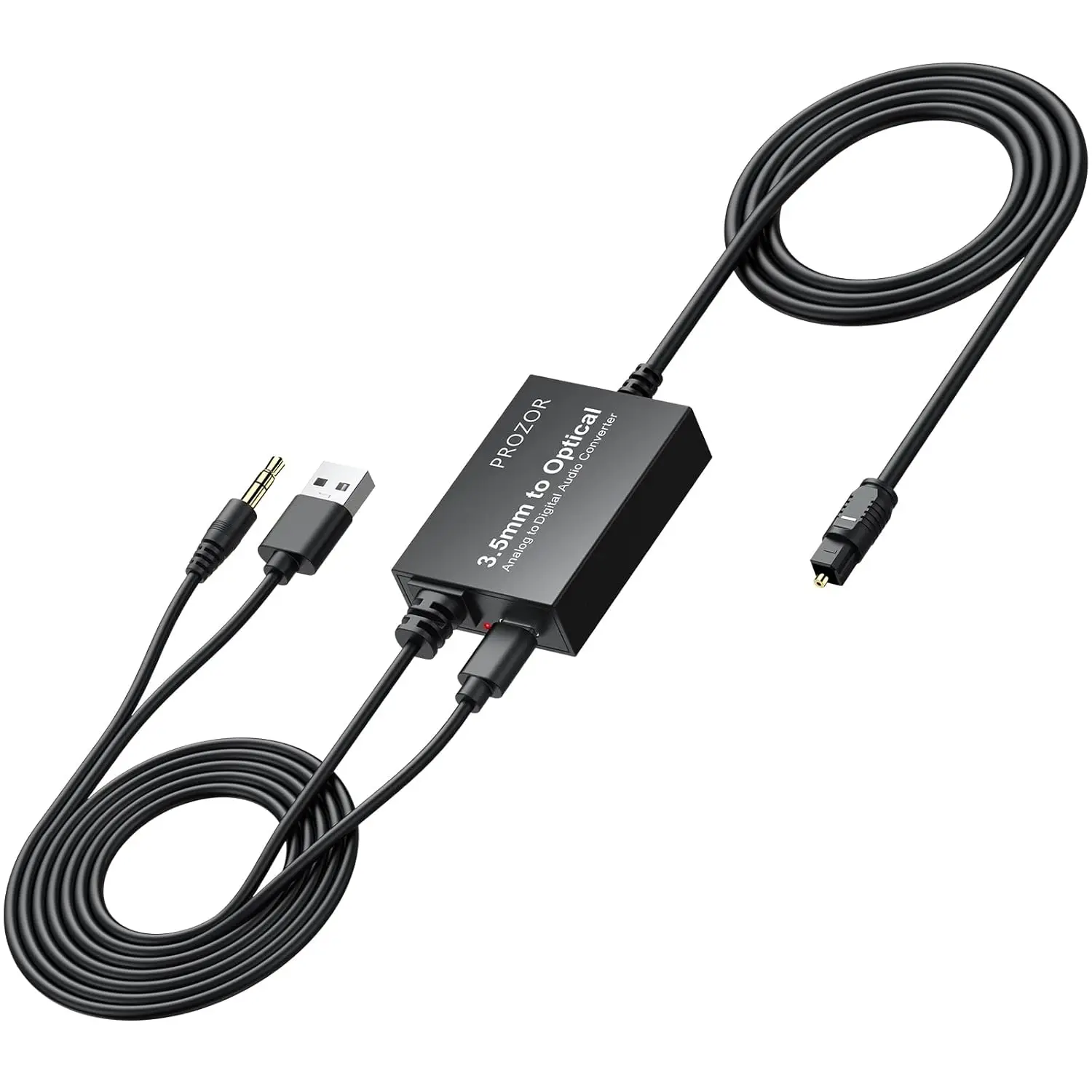 «Преобразователь PROZOR 3,5 мм в SPDIF, аналого-цифровое аудио, оптический выход Toslink для игр, ПК, проекторов» (120 каналов)
«Преобразователь PROZOR 3,5 мм в SPDIF, аналого-цифровое аудио, оптический выход Toslink для игр, ПК, проекторов» (120 каналов)
