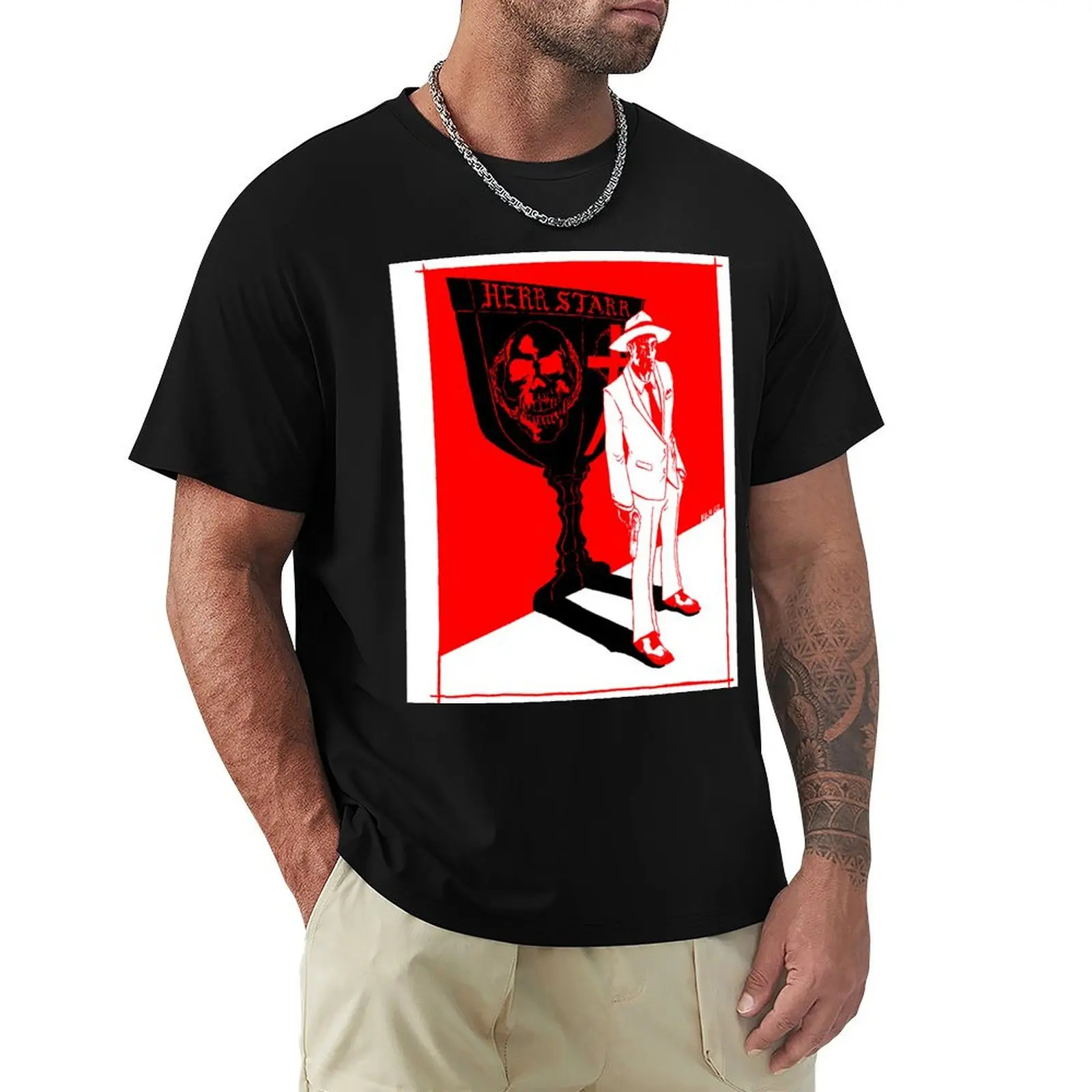 Preacher's Herr Starr T-Shirt Relaxed Fit Casual Short Sleeve Top
Preacher's Herr Starr T-Shirt Relaxed Fit Casual Short Sleeve Top