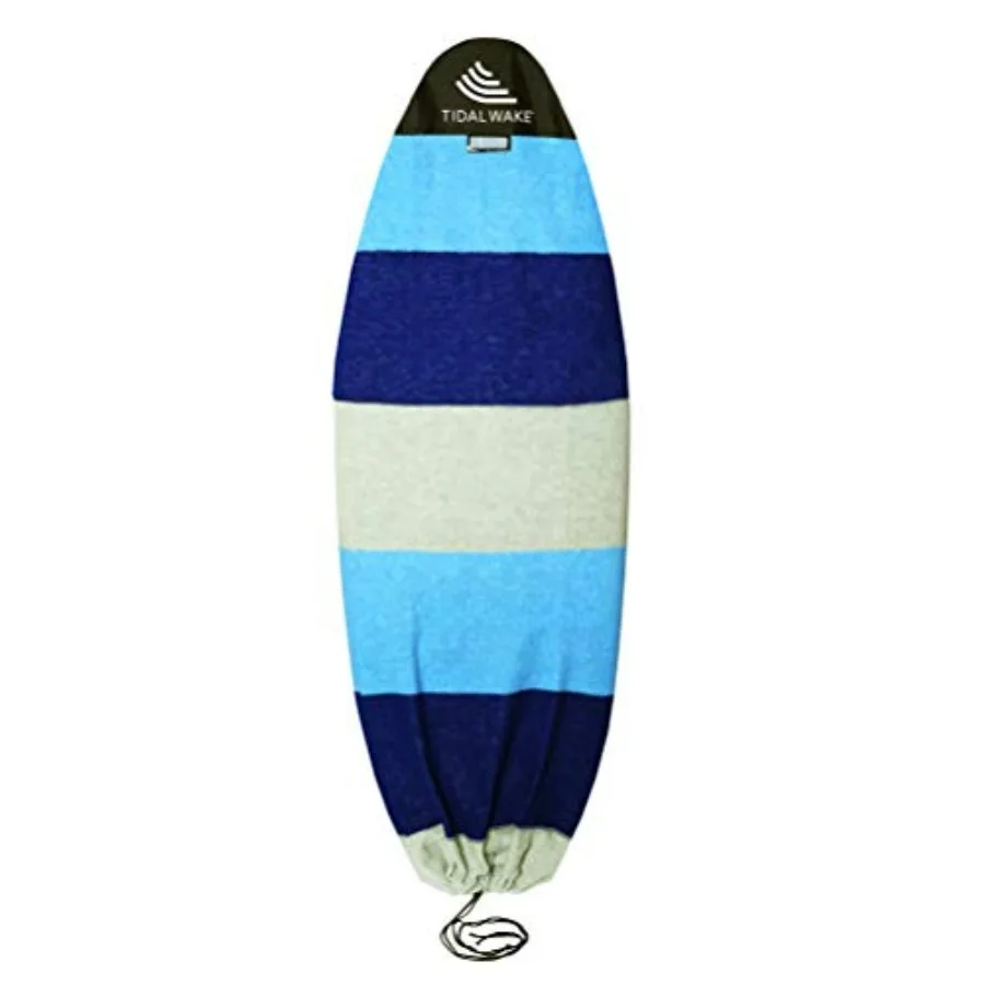 Surf wake board sock bag for travel, nylon material, black color, built-in name tag and round nose design for easy identificati
Surf wake board sock bag for travel, nylon material, black color, built-in name tag and round nose design for easy identificati
