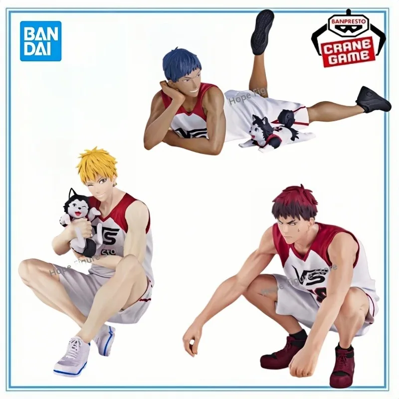 BANDAI в наличии, оригинальная баскетбольная игра BANPRESTO Kuroko, интервал Ryota Kise Taiga Kagami Daiki Aomine, модель украшения 
BANDAI в наличии, оригинальная баскетбольная игра BANPRESTO Kuroko, интервал Ryota Kise Taiga Kagami Daiki Aomine, модель украшения