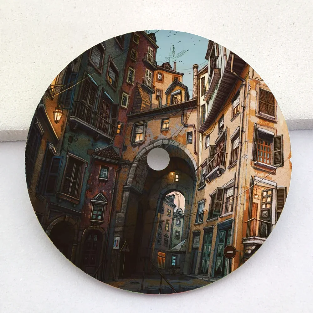 NH35 dial 28.5mm dial silk screen dial pattern custom dial watch parts replacement accessories NH35 watch dial
NH35 dial 28.5mm dial silk screen dial pattern custom dial watch parts replacement accessories NH35 watch dial