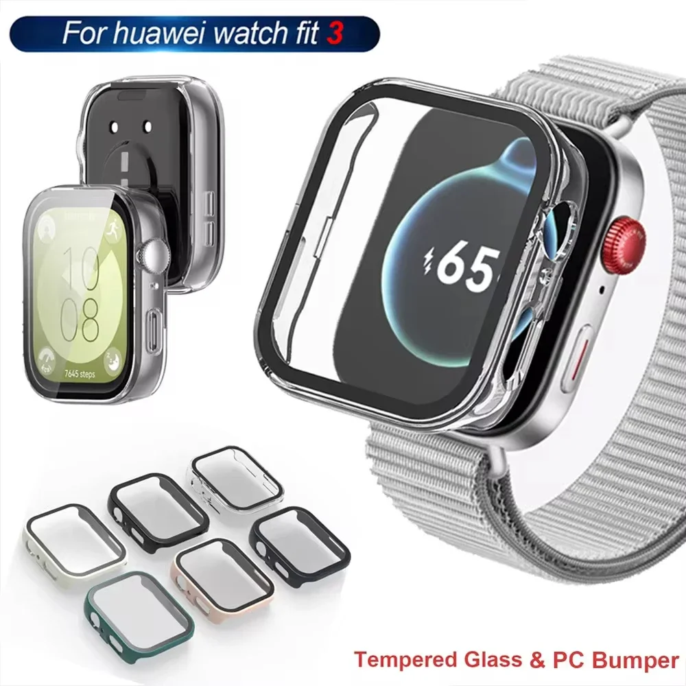Стекло + чехол для Huawei Watch Fit 3, универсальная защитная пленка для экрана, жесткий бампер из ПК, чехол для часов из закаленного стекла для Huawei Watch Fit 3
Стекло + чехол для Huawei Watch Fit 3, универсальная защитная пленка для экрана, жесткий бампер из ПК, чехол для часов из закаленного стекла для Huawei Watch Fit 3