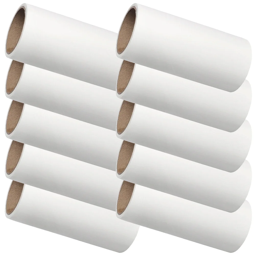 10 Pcs Sticky Paper Lint Roller Pet Hair Remover Household for Cat Dog Cleaning Accessory Hairball Adhesive Tape Tool
10 Pcs Sticky Paper Lint Roller Pet Hair Remover Household for Cat Dog Cleaning Accessory Hairball Adhesive Tape Tool