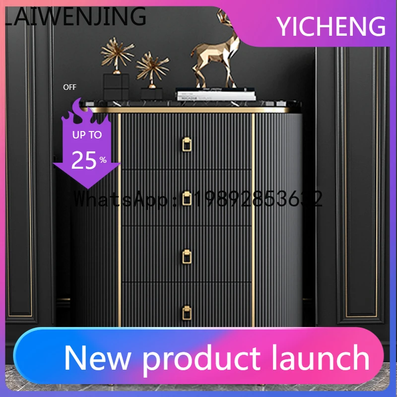 LYY Light Luxury Five-Drawer Cabinet Modern Minimalist Entryway Decorative Imported Rock Slab Storage Cabinet
LYY Light Luxury Five-Drawer Cabinet Modern Minimalist Entryway Decorative Imported Rock Slab Storage Cabinet