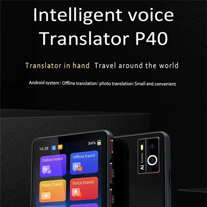 B04C-Portable Smart Voice Translator Offline Translator Translator For Business Travel
B04C-Portable Smart Voice Translator Offline Translator Translator For Business Travel