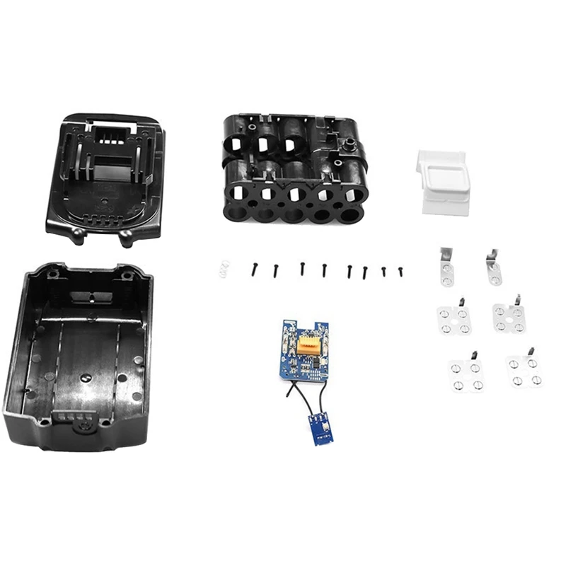 Protective Board+Plastic Case Replacement Parts Compatible With 18V BL1850 BL1830 BL1860 Battery Case
Protective Board+Plastic Case Replacement Parts Compatible With 18V BL1850 BL1830 BL1860 Battery Case