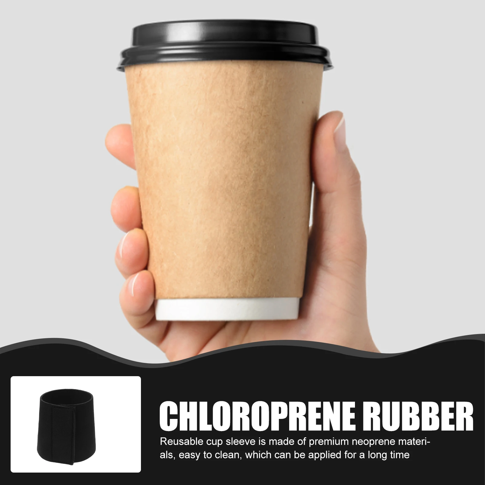 2 Pcs Coffee Cup Holder Iced Neoprene Sleeve Cold Insulated Cups Sleeves Hot Insulation Reusable
2 Pcs Coffee Cup Holder Iced Neoprene Sleeve Cold Insulated Cups Sleeves Hot Insulation Reusable