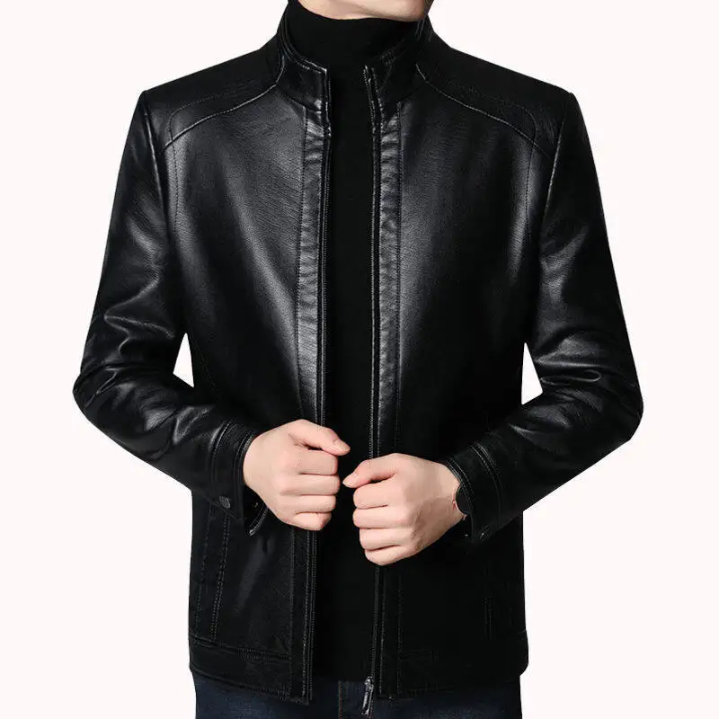 New Men's Autumn Stand Up Collar Solid Color Long Sleeved Solid Color Zipper Slim Fit Comfortable Casual Business Versatile Top
New Men's Autumn Stand Up Collar Solid Color Long Sleeved Solid Color Zipper Slim Fit Comfortable Casual Business Versatile Top