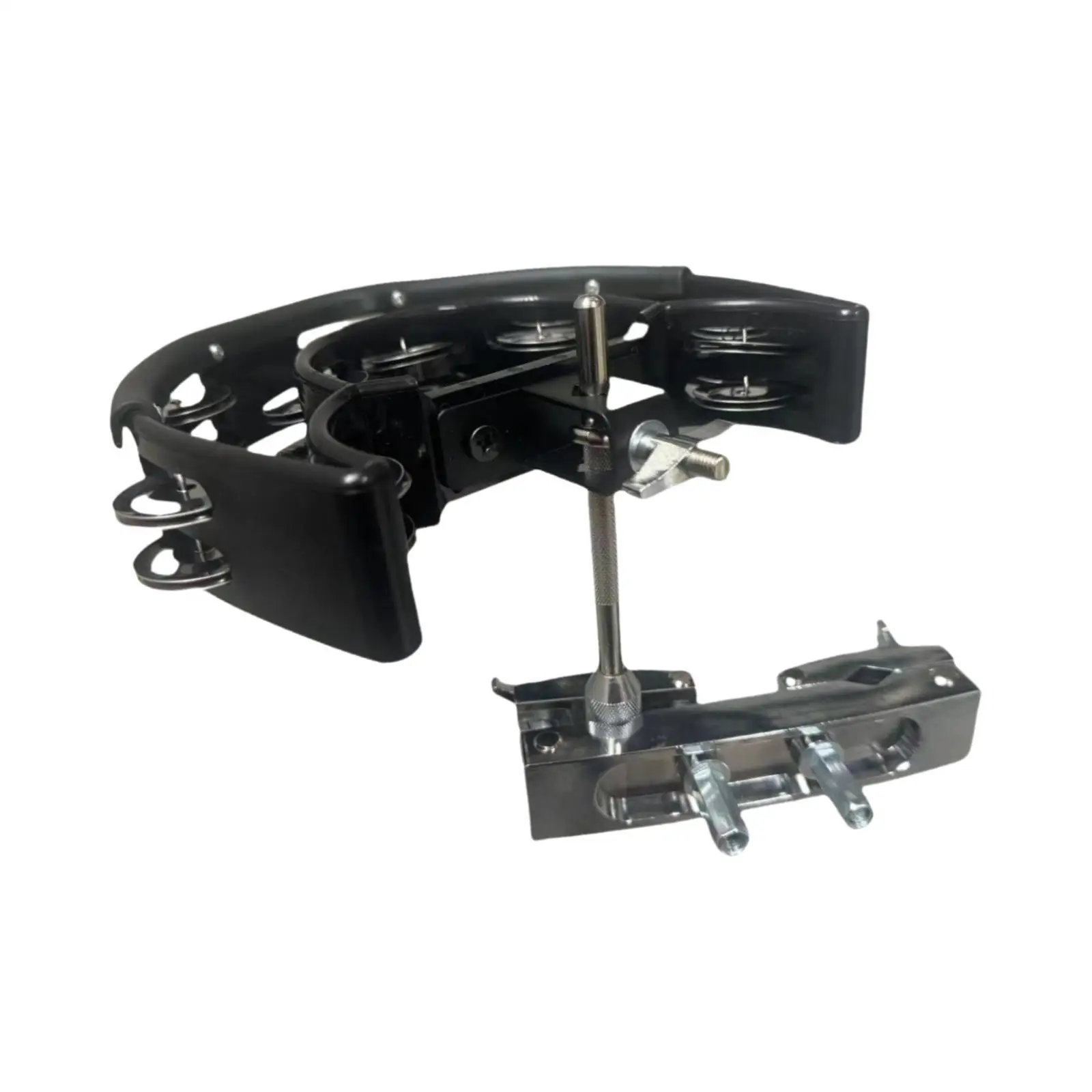 Double Row Tambourine with Fixing Rod and Clip, Easy to Install, Sturdy, Multipurpose Hand Percussion Instrument for Drummers
Double Row Tambourine with Fixing Rod and Clip, Easy to Install, Sturdy, Multipurpose Hand Percussion Instrument for Drummers