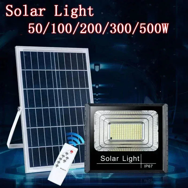 NEW 50-500W Solar Flood Lights with Remote Control Outdoor IP67 Waterproof Solar Powered Spotlight Solar Reflector Wall Lamp Hot
NEW 50-500W Solar Flood Lights with Remote Control Outdoor IP67 Waterproof Solar Powered Spotlight Solar Reflector Wall Lamp Hot