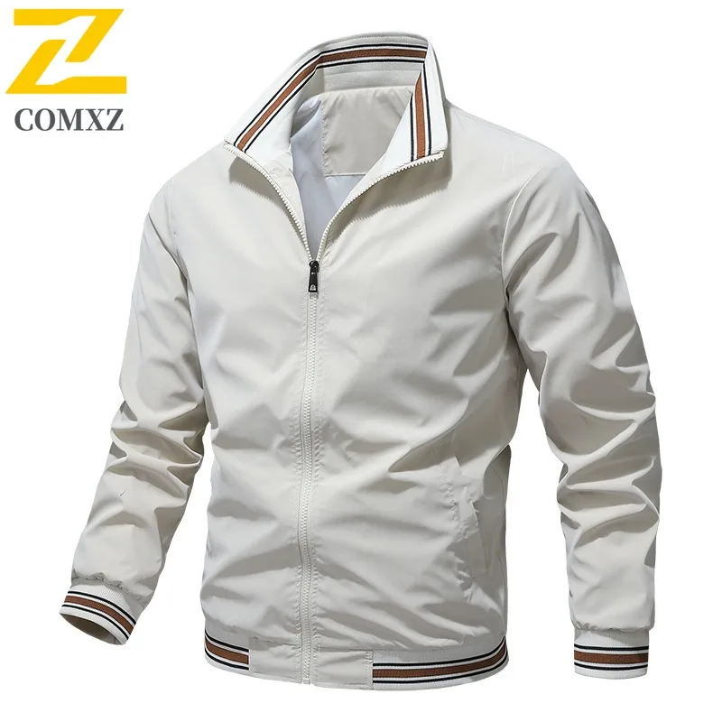 COMXZ M-8XL Big Size New Baseball Jacket Stand Collar Cardigan Casual Coat Unisex Youth Outerwear Men High Quality windbreaker
COMXZ M-8XL Big Size New Baseball Jacket Stand Collar Cardigan Casual Coat Unisex Youth Outerwear Men High Quality windbreaker