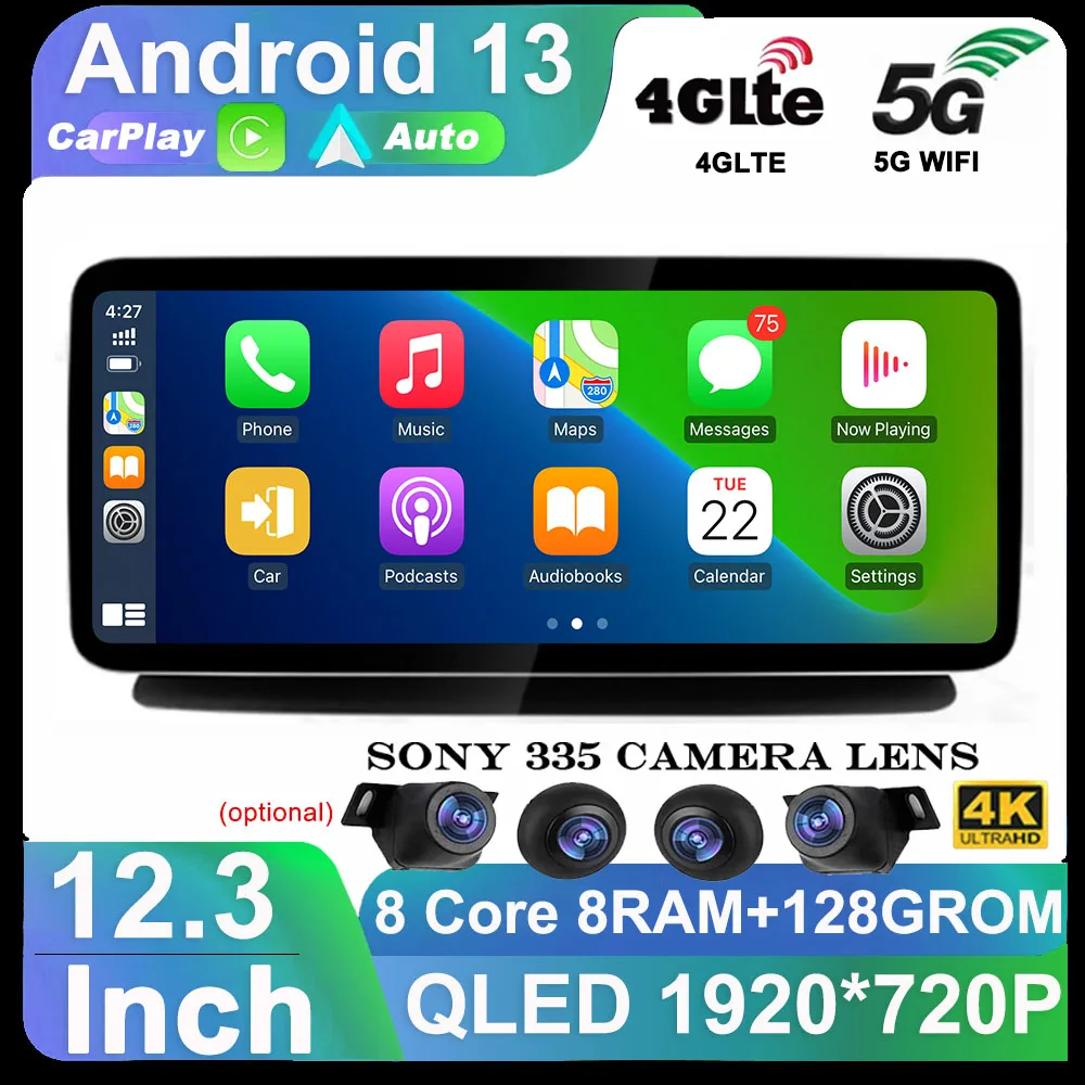 12,3-дюймовый сенсорный экран Android 13 HD для Benz CLS W218 2011-2018 Автомобильные мониторы Carplay Стереодинамик Радио Мультимедийный плеер
12,3-дюймовый сенсорный экран Android 13 HD для Benz CLS W218 2011-2018 Автомобильные мониторы Carplay Стереодинамик Радио Мультимедийный плеер