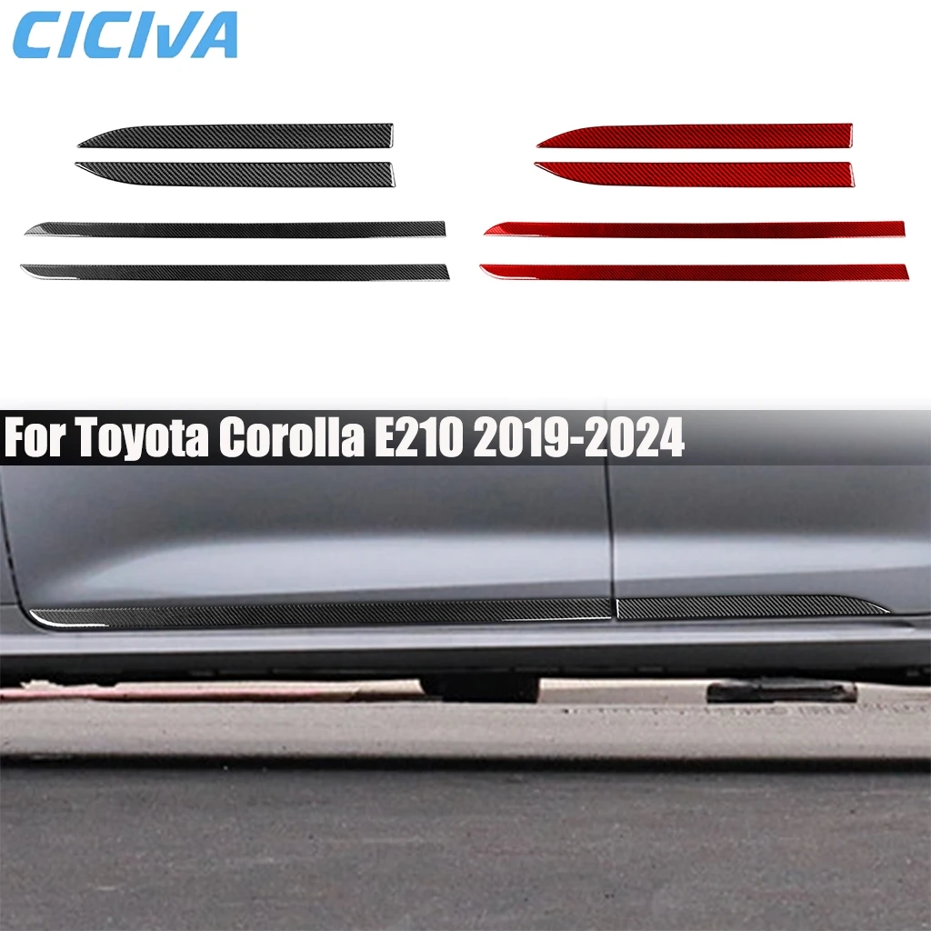 Carbon Fiber Car Accessories Body Door Strip Decorative Exterior Cover Modified Trim Sticker For Toyota Corolla E210 2019-2024
Carbon Fiber Car Accessories Body Door Strip Decorative Exterior Cover Modified Trim Sticker For Toyota Corolla E210 2019-2024