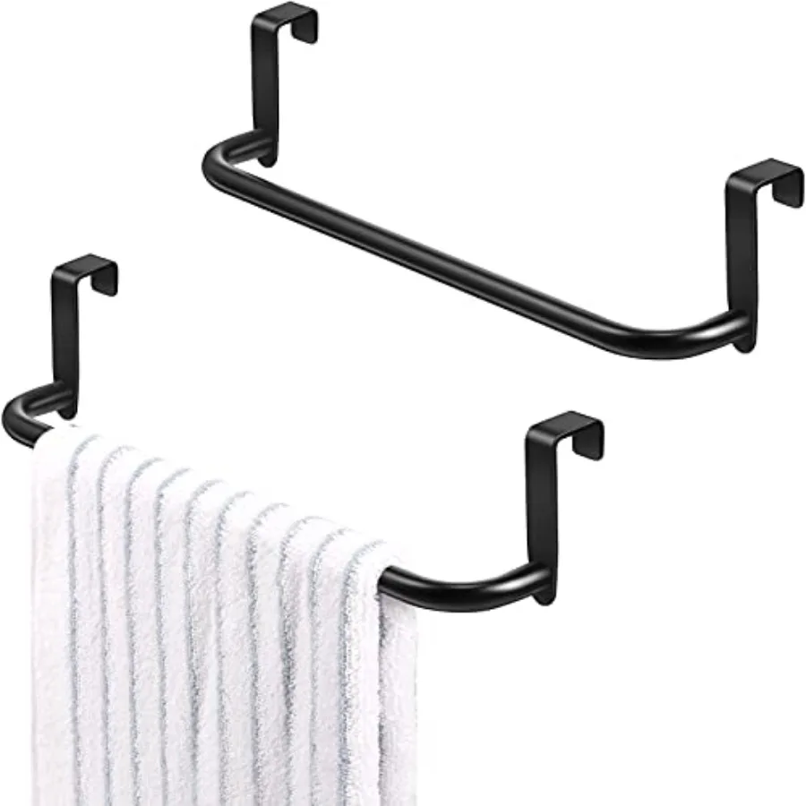 2 Pieces Metal Towel Bar Kitchen Cabinet Steel Towel Rack Bar for Hanging on Inside or Outside of Doors, Home Kitchen Bathroom
2 Pieces Metal Towel Bar Kitchen Cabinet Steel Towel Rack Bar for Hanging on Inside or Outside of Doors, Home Kitchen Bathroom
