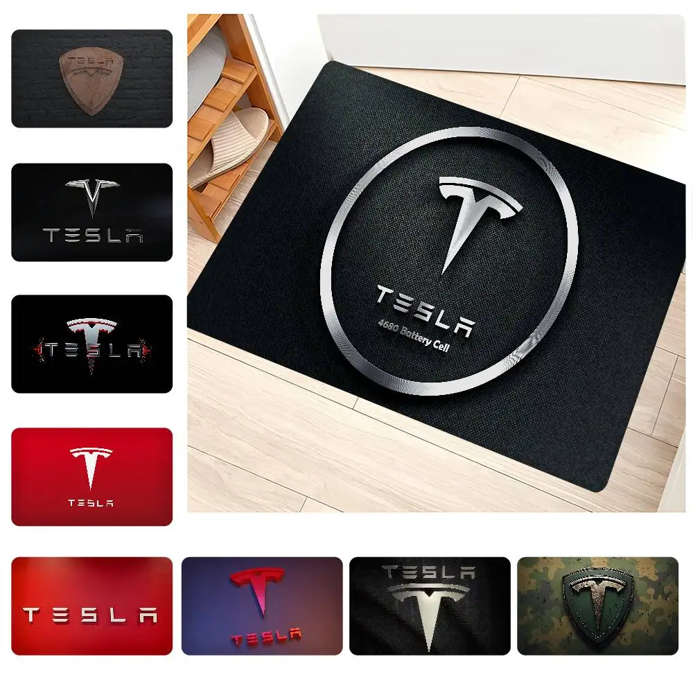 Classic Rock T-Tesla LOGO Luxurious Entrance Door Mat Washable Non-Slip Living Room Sofa Chairs Area Mat Kitchen Welcome Doormat
Classic Rock T-Tesla LOGO Luxurious Entrance Door Mat Washable Non-Slip Living Room Sofa Chairs Area Mat Kitchen Welcome Doormat