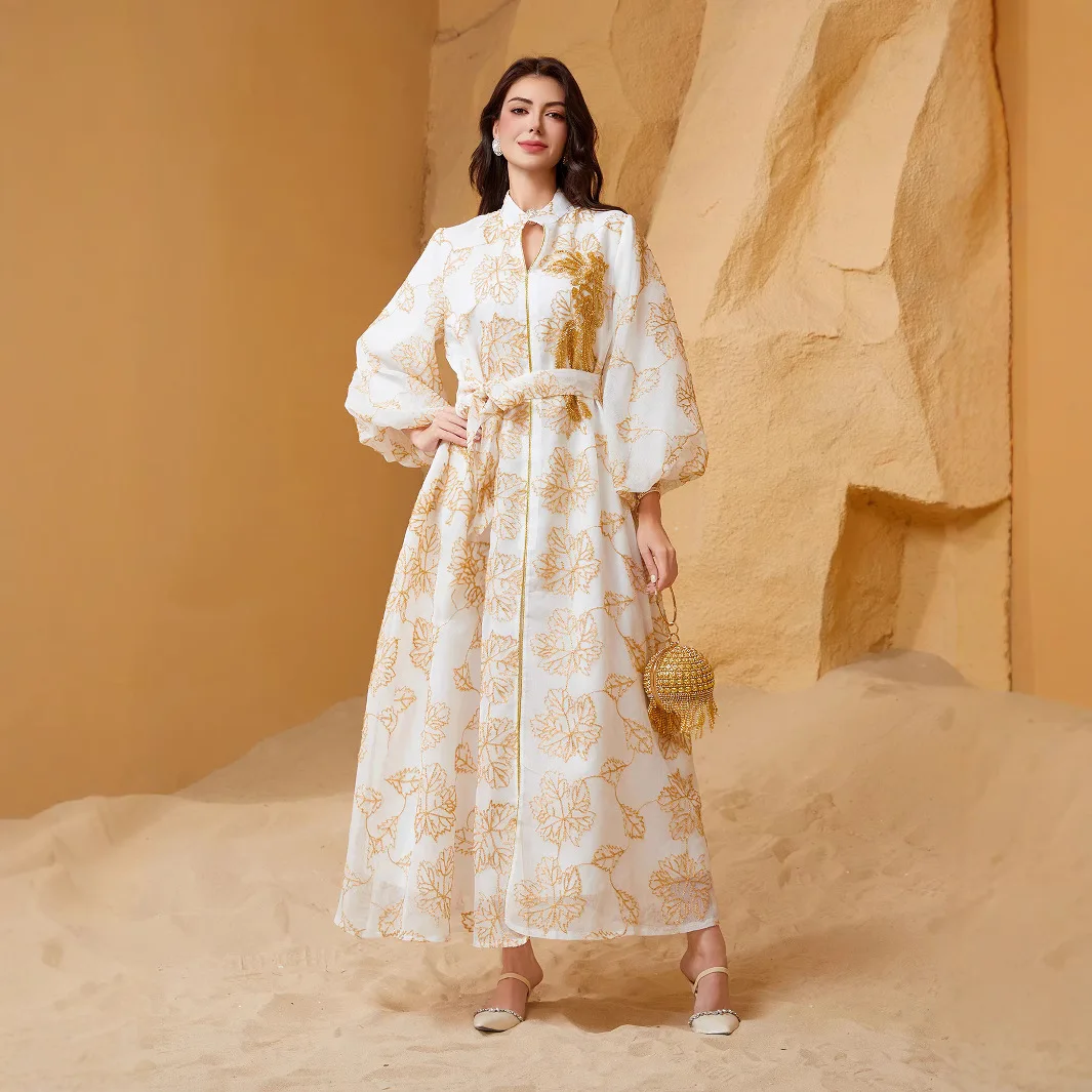 Женские мусульманские этнические халаты из Саудовской Аравии Ближневостока: вечерние платья с блестками, платья с объемными рукавами, Jalab ала
Женские мусульманские этнические халаты из Саудовской Аравии Ближневостока: вечерние платья с блестками, платья с объемными рукавами, Jalab ала