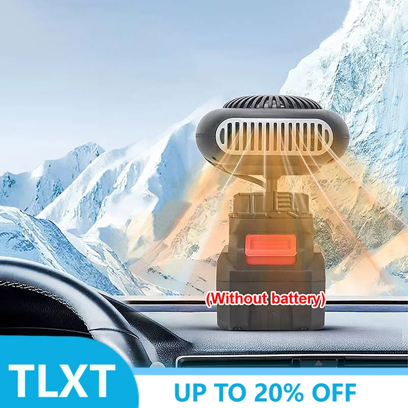 Car Electric Fan Heater Heating & Cooling Car Window Defogging Machine Compatible For Makita 20V Li-ion Batteries (No Battery)
Car Electric Fan Heater Heating & Cooling Car Window Defogging Machine Compatible For Makita 20V Li-ion Batteries (No Battery)