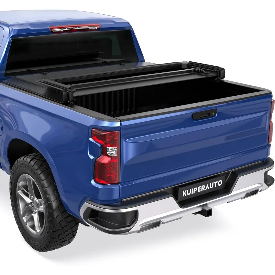 Tri Soft Truck Bed Tonneau Cover for 20042007 Chevy Silverado and GMC Sierra 1500 5.8FT Fleetside Short Bed Compatible with 07
Tri Soft Truck Bed Tonneau Cover for 20042007 Chevy Silverado and GMC Sierra 1500 5.8FT Fleetside Short Bed Compatible with 07