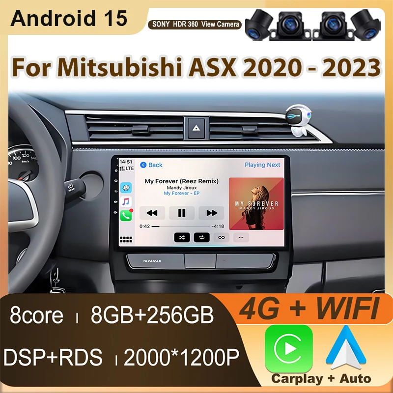 Android 15 For Mitsubishi ASX 2020 - 2023 Car Player Auto Radio Multimedia GPS Video Navigation Carplay No 2din DVD Rear camera
Android 15 For Mitsubishi ASX 2020 - 2023 Car Player Auto Radio Multimedia GPS Video Navigation Carplay No 2din DVD Rear camera
