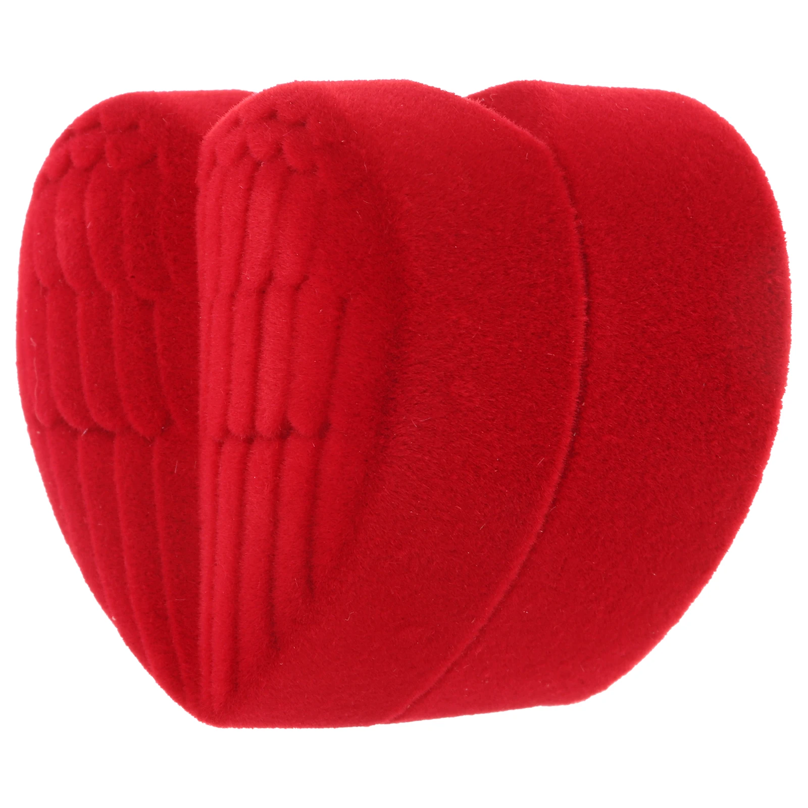 Heart Shaped Ring Box Red Color Flocking Jewelry Storage Boxes for Gifts Proposal Engagement Wedding Present Ideas
Heart Shaped Ring Box Red Color Flocking Jewelry Storage Boxes for Gifts Proposal Engagement Wedding Present Ideas