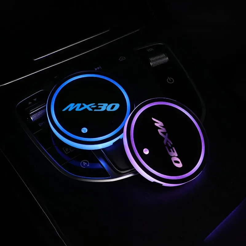 LED Luminous Car Water Cup Coaster Holder 7 Colorful USB Charging Led Atmosphere Light For MX-30 Auto Accessories
LED Luminous Car Water Cup Coaster Holder 7 Colorful USB Charging Led Atmosphere Light For MX-30 Auto Accessories