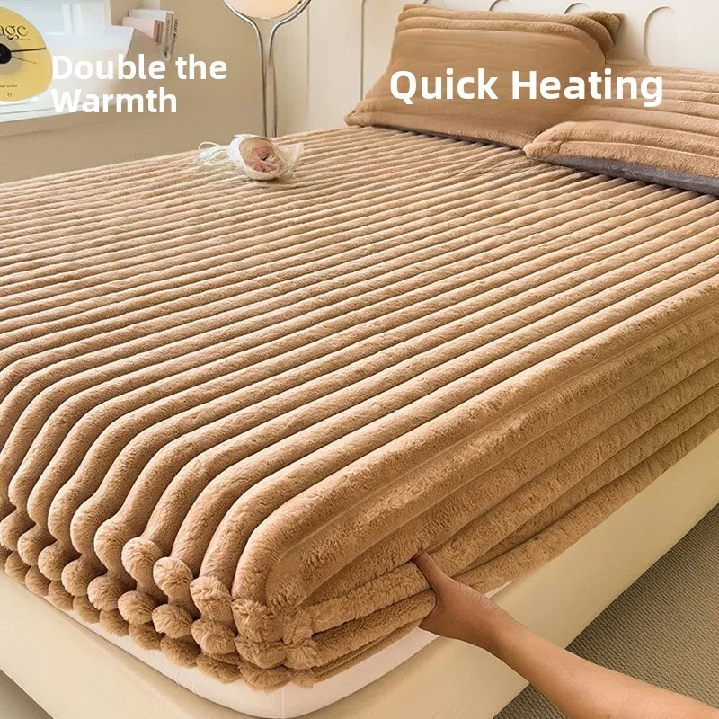 Thickened Rabbit Fur Bedding Cover for Autumn And Winter Milk Velvet Skin-friendly Student Dormitory Bed Sheet Quilt Cover
Thickened Rabbit Fur Bedding Cover for Autumn And Winter Milk Velvet Skin-friendly Student Dormitory Bed Sheet Quilt Cover