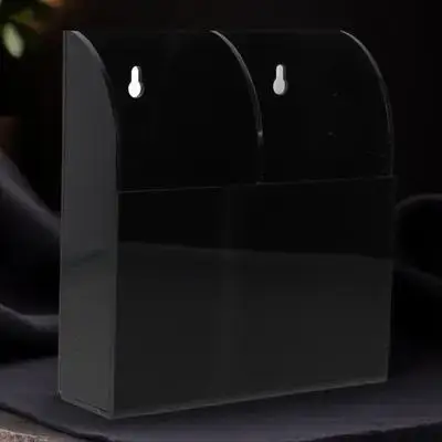 Remote Control Storage Box Acrylic Wall Mounted Holder Space Saving ganizer For Bedroom Kitchen Bathroom File Folder Document 
Remote Control Storage Box Acrylic Wall Mounted Holder Space Saving ganizer For Bedroom Kitchen Bathroom File Folder Document