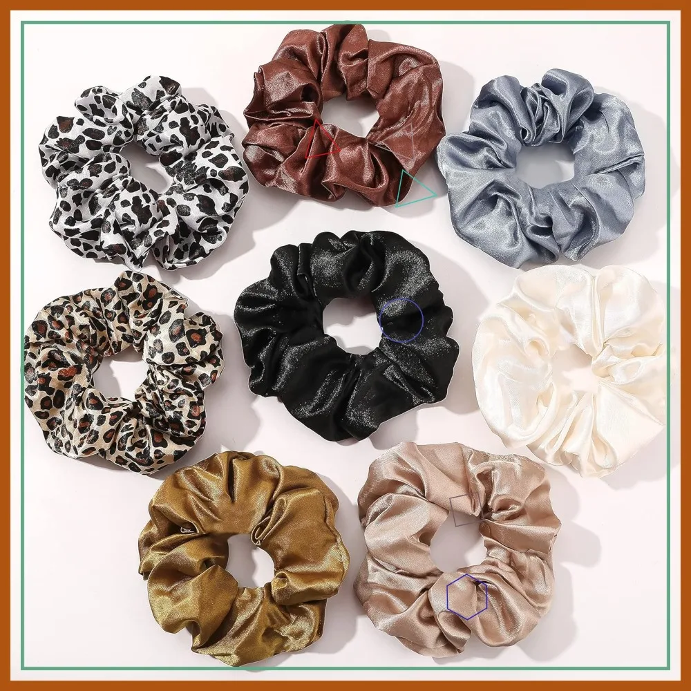 Silk Satin Scrunchie Hair Ties - Neutral Ponytail Holders for Women
Silk Satin Scrunchie Hair Ties - Neutral Ponytail Holders for Women