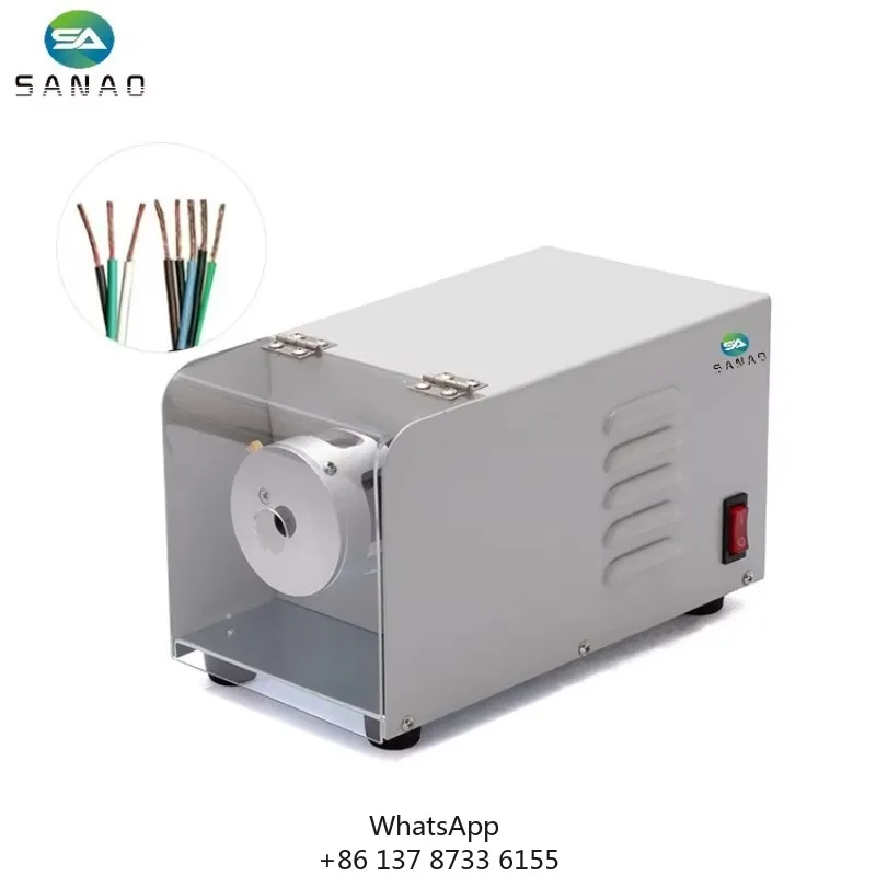 Stripping And Twisting Machine Suitable For 1.2-3mm Single Core Cables
Stripping And Twisting Machine Suitable For 1.2-3mm Single Core Cables